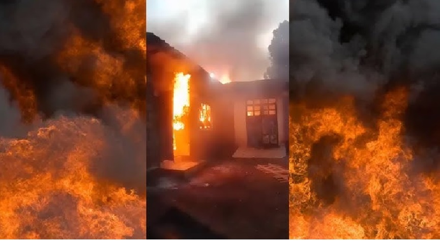 Njia Boys  Highschool Fire